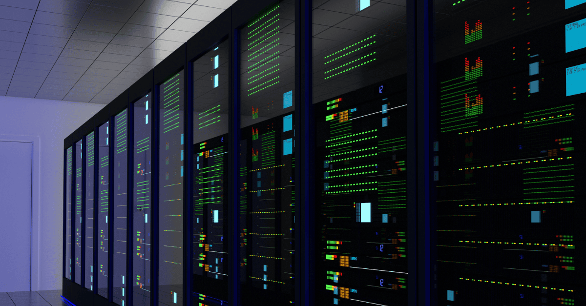 SmartPlate System liquid cooling cover photo of a server room