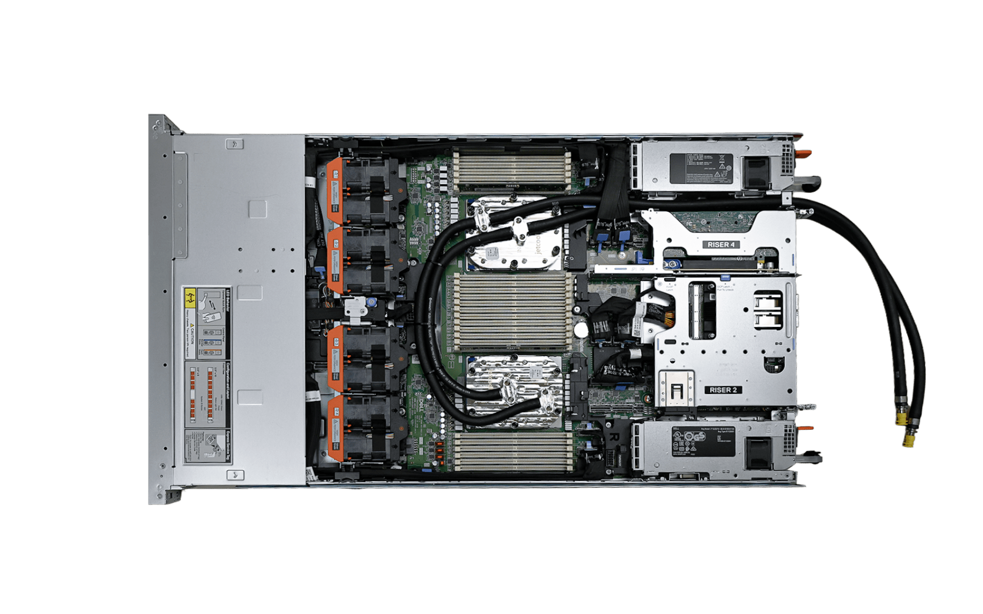 AMD Turin Server 1920x1080 Cold plate for AMD EPYC Turin processor