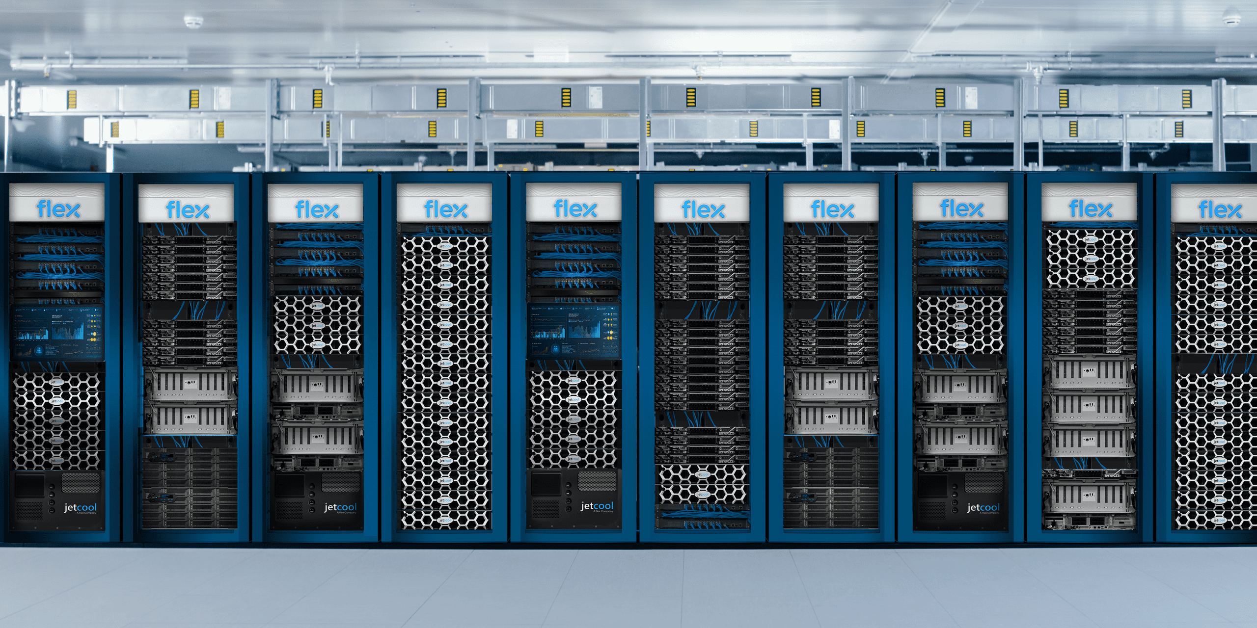 Turnkey Racks with Flex and Jetcool